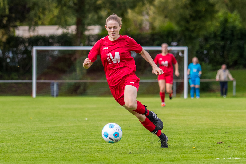 Jana Erdle ist kaum auf zu halten, wenn sie am Ball ist.